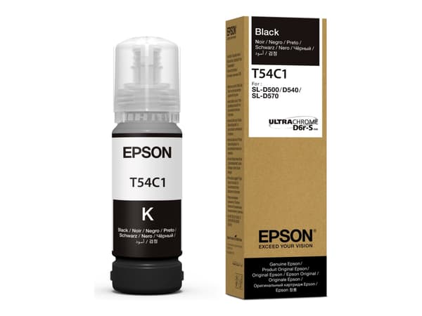 Epson T54C - Svart - original - boks - blekkrefill - for SURELAB D570 Professional Minilab, SL-D500