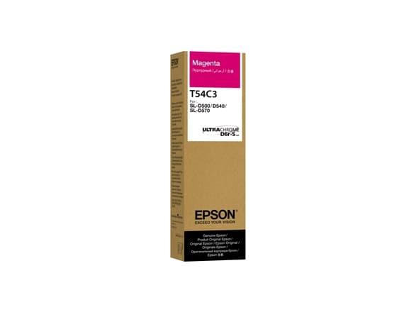 Epson T54C - Magenta - original - boks - blekkrefill - for SURELAB D570 Professional Minilab, SL-D500
