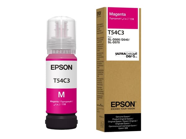 Epson T54C - Magenta - original - boks - blekkrefill - for SURELAB D570 Professional Minilab, SL-D500