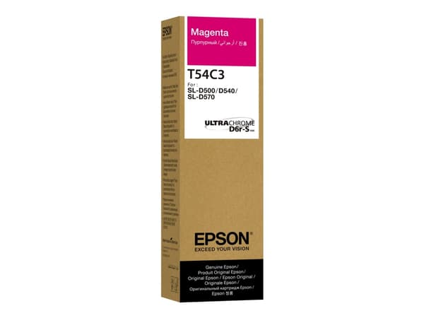 Epson T54C - Magenta - original - boks - blekkrefill - for SURELAB D570 Professional Minilab, SL-D500