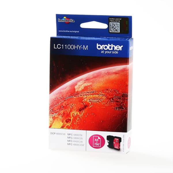 Brother Blekk LC1100HYM Høy Kapasitet Magenta
