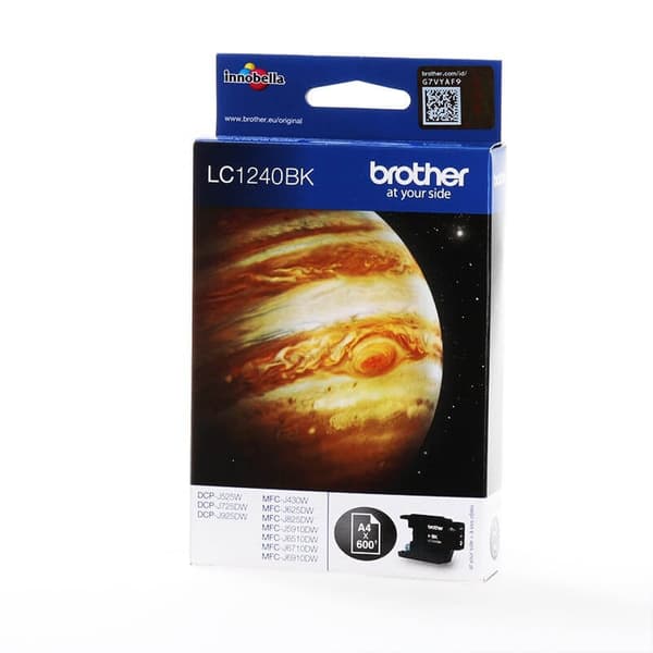 Brother Blekk LC1240BK LC-1240 Svart