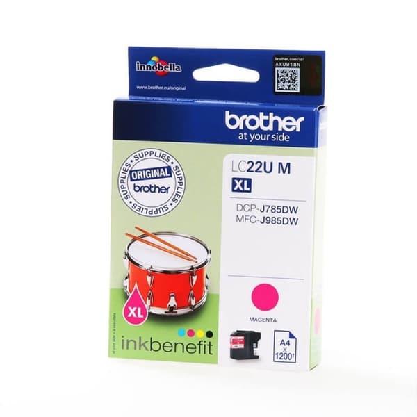 Brother Blekk LC22UM LC-22U Magenta