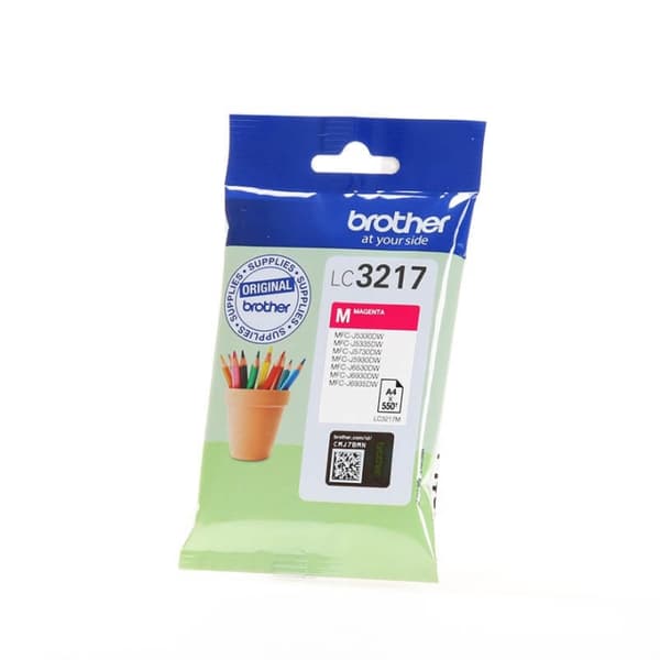 Brother Blekk LC3217M Magenta