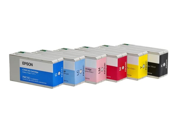 Epson Discproducer PJIC7(LM) - Lys magenta - original - blekkpatron - for Discproducer PP-100, PP-100AP, PP-100II, PP-100IIBD, PP-100III, PP-100N, PP
