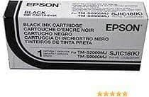 Epson SJIC18(K) - Svart - original - blekkpatron