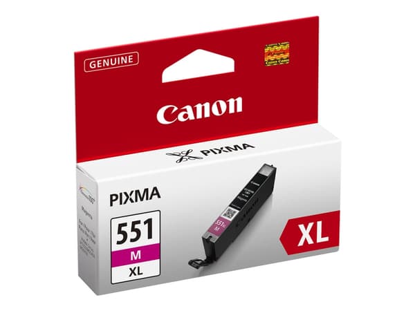 Canon CLI-551M XL - 11 ml - Høy ytelse - magenta - original - blekkbeholder - for PIXMA iP8750, iX6850, MG5550, MG5650, MG5655, MG6450, MG6650, MG715