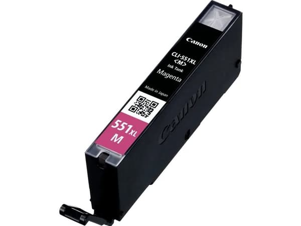 Canon CLI-551M XL - 11 ml - Høy ytelse - magenta - original - blekkbeholder - for PIXMA iP8750, iX6850, MG5550, MG5650, MG5655, MG6450, MG6650, MG715