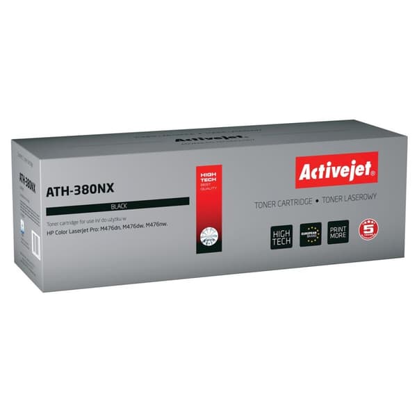 Toner Activejet ATH-380NX Sort