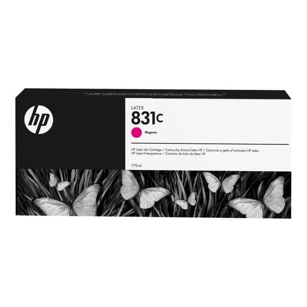 HP 831C 775ml original magenta bläckpatron för Latex 315, 315 Print and Cut Solution, 335, 335 Print and Cut Solution,...