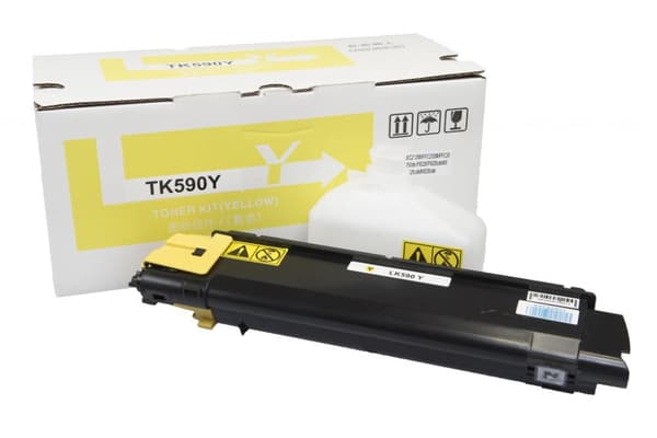 Laserkasetti Kyocera Mita TK590Y 1T02KVANL0 - Keltainen