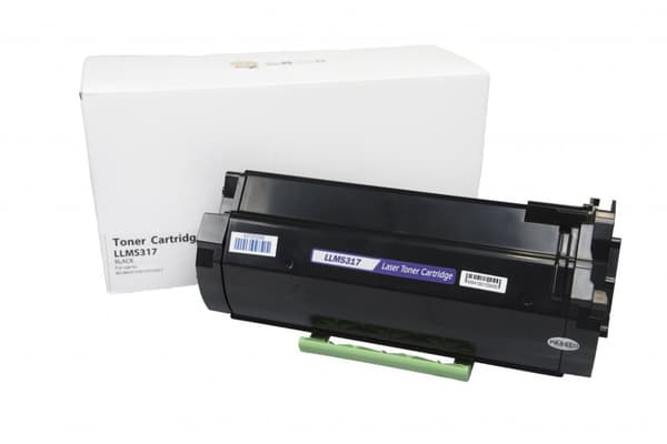 Laserkasetti Lexmark 51B2000 - Musta (ilman sirua)