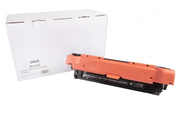 Laserkasetti HP CE260X - Musta