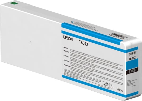 Epson T8042 - 700 ml - cyan - original - bläckpatron (C13T55KD00)