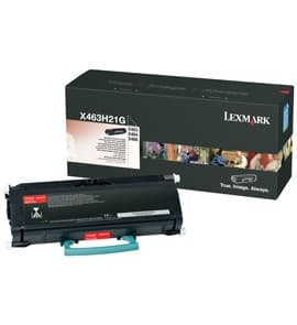 Lexmark - Väriainekasetti - Riittoisa - 1 x musta - 9000 sivua - X463de, 464de, 466de, 466dte, 466dwe (X463H21G)
