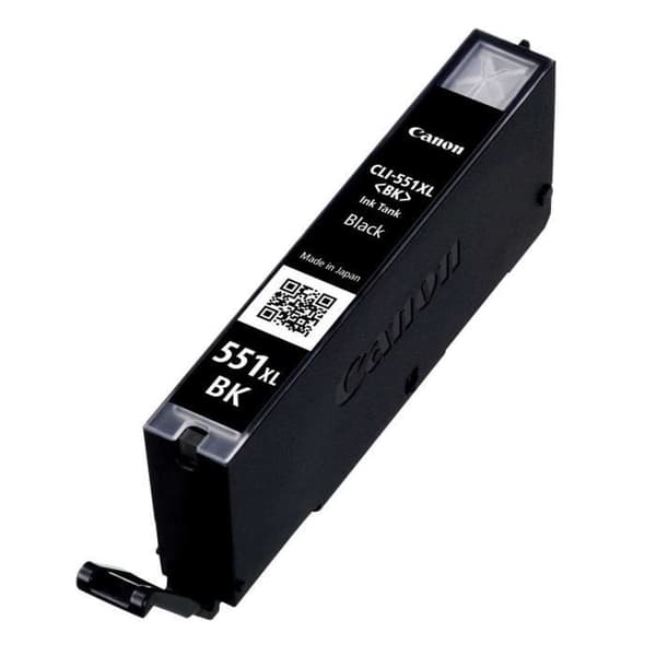CANON CLI-551 XL svart bläckpatron med stor kapacitet (CLI551XL)