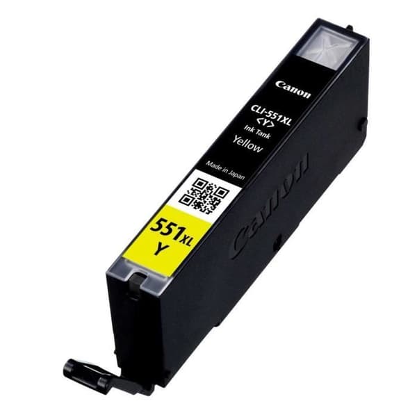 CANON CLI-551Y XL gul bläckpatron med stor kapacitet (CLI551XL)