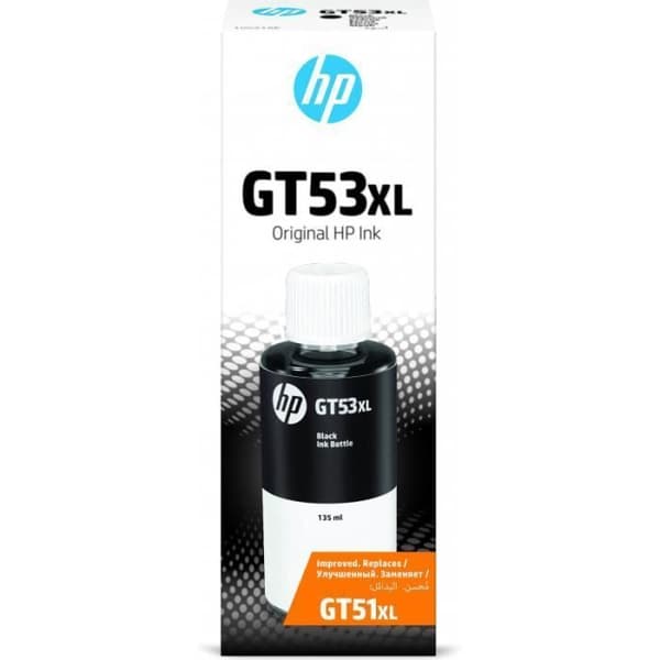 HP GT53 svart bläck 135ml - Hög kapacitet - Bläckstråle - För HP Deskjet GT 5810, GT 5820