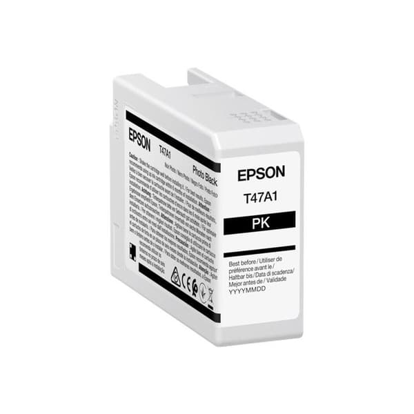 EPSON Singlepack Photo Black T47A1 UltraChrome Pro 10 svart bläckpatron - 50 ml