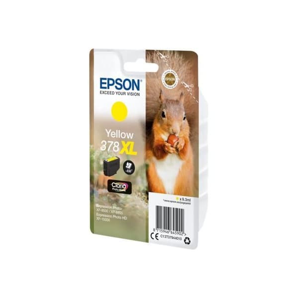 Original EPSON 378XL bläckpatron - 9,3 ml - XL - Gul