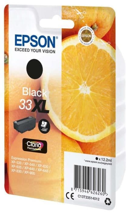 Epson ORANGE BLACK XL bläckpatron