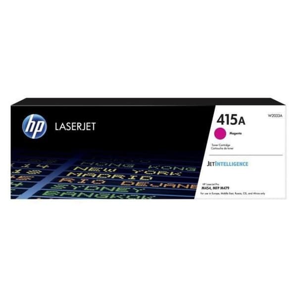Original HP 415A magenta tonerkassett för HP Color LaserJet Pro M454 och MFP M479 - Laser - 2100 sidor