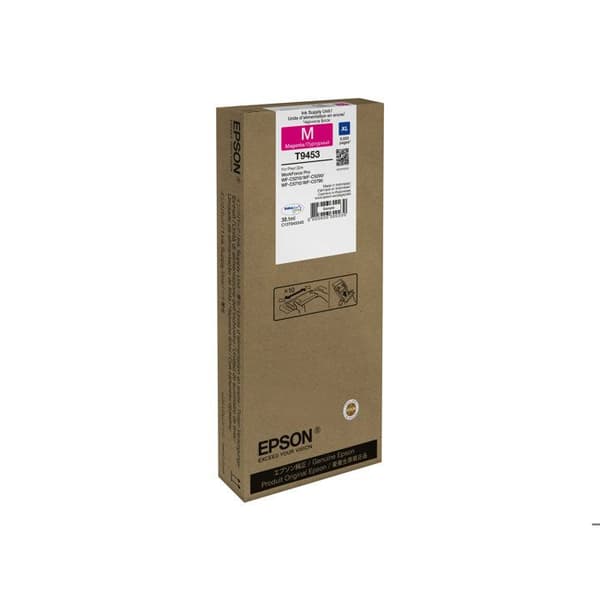 Epson bläckpatron - WorkForce Pro WF-C5210DW - T9453 - 38,1 ml - XL - Magenta
