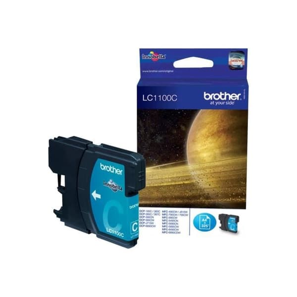 Brother LC1100C Cyan bläckpatron