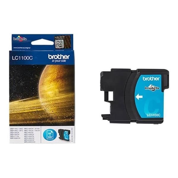 Brother LC1100C Cyan bläckpatron