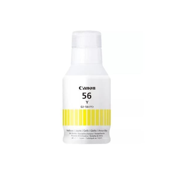 Bläckflaska - CANON - GI-56BK - Gul - MAXIFY GX-kompatibilitet - (4432C001)