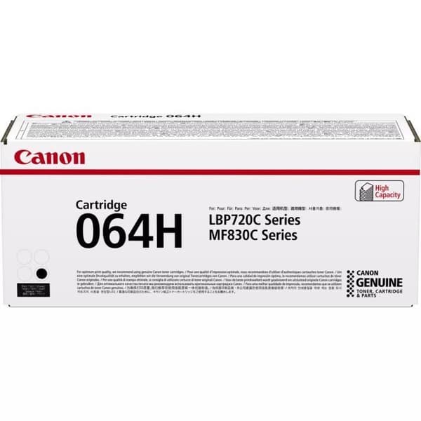 Tonerpatron - Canon - 064 H BK - Svart - Förpackning av 1 - En storlek