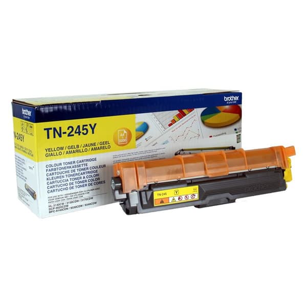 Brother TN-245 gul lasertoner