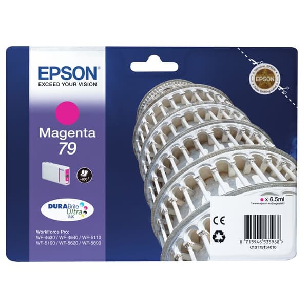 EPSON 79 magenta bläckpatron - 6,5 ml - Upp till 800 sidor