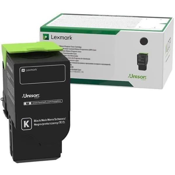 Lexmark C2320K0 svart tonerkassett - returprogram