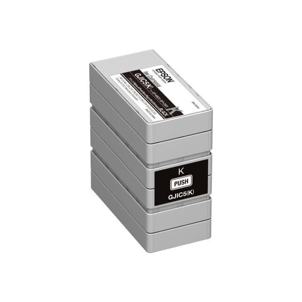 EPSON GJIC5(K) svart bläckpatron för GP-C831, GP-M831 och ColorWorks C831