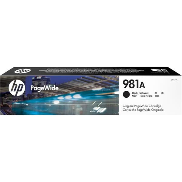HP 981A bläckpatron - Svart - PageWide - 6000 sidor