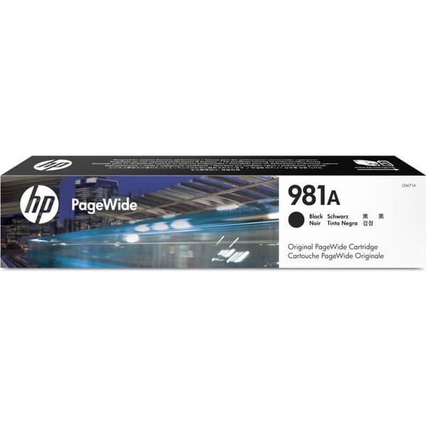 HP 981A bläckpatron - Svart - PageWide - 6000 sidor