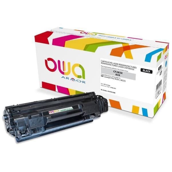 ARMOR HP 83X CF283X tonerkassett - Svart för LaserJet Pro M201 och MFP M225