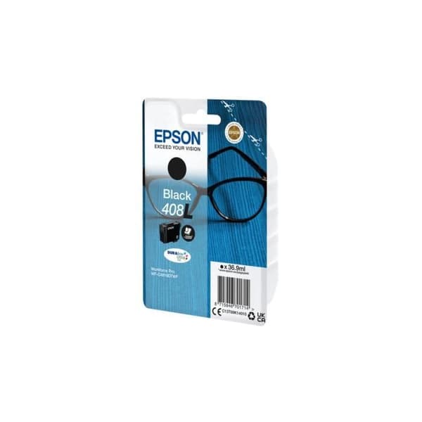 Bläckpatron - Epson - 408L - Svart - Hög kvalitet - 2200 sidor