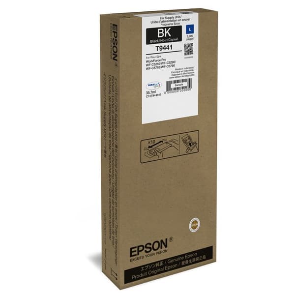 EPSON T9441 bläckpatron - Svart - 35,7 ml - DURABrite Ultra - för WorkForce Pro