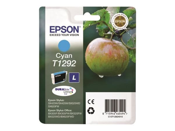 Epson bläckpatron - Cyan - Bläckstråle - 445 sidor - Storlek L - Epson DURABrite Ultra