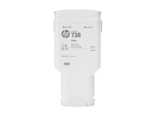 HP 738 - 300 ml - svart - original - DesignJet - bläckpatron - för DesignJet T950