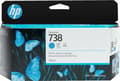 Pikkukuva 4 / 4: HP 738 130-ml Cyan DesignJet Ink Cartridge