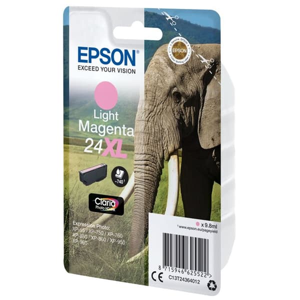 Epson bläckpatron - Ljus magenta - Hög kapacitet - 740 sidor