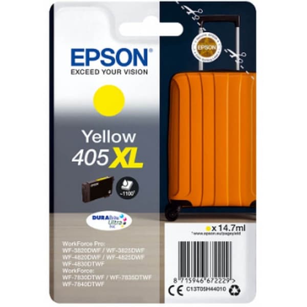 Epson Bläck C13T05H44010 405XL Gul, Resväska