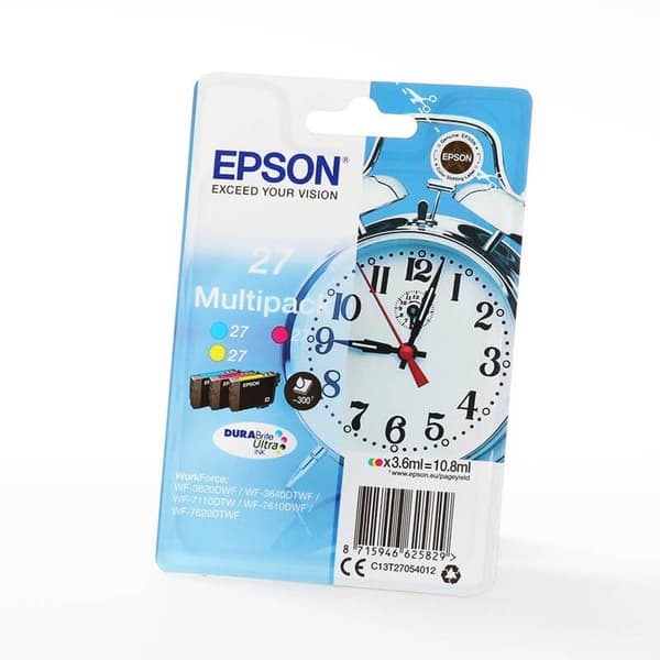 EPSON Blekk C13T27054012 27 Multipack Alarm Clock
