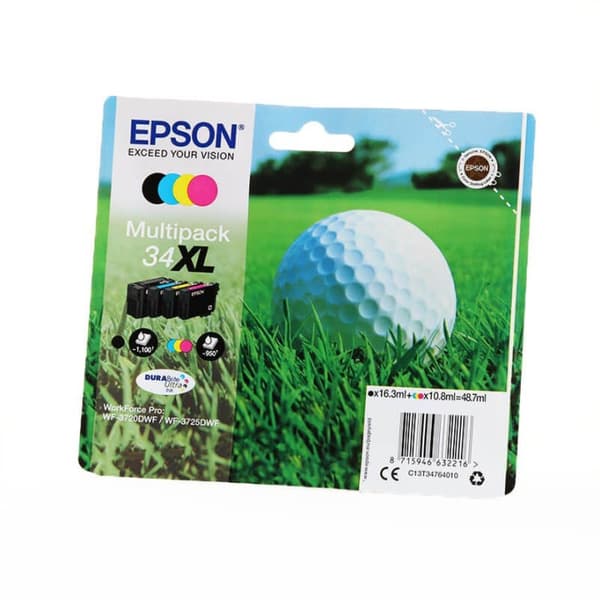 EPSON Blekk C13T34764010 34XL Multipack Golf Ball