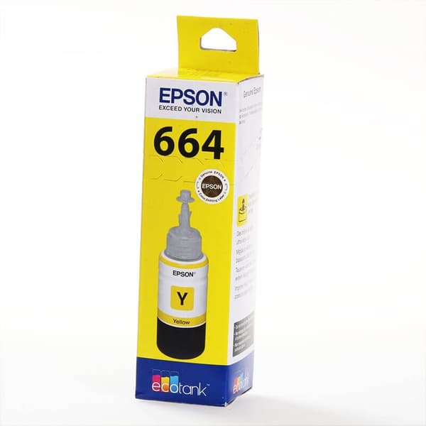 EPSON Blekk C13T664440 664 Gul Ecotank
