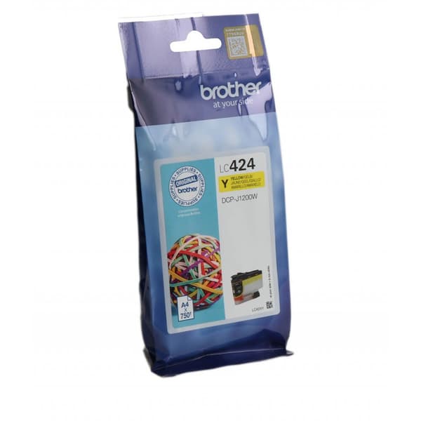 Brother Blekk LC424Y LC-424 Gul