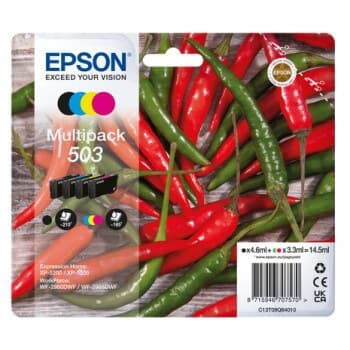Epson Blekk C13T09Q64010 503 Multipack, Chili